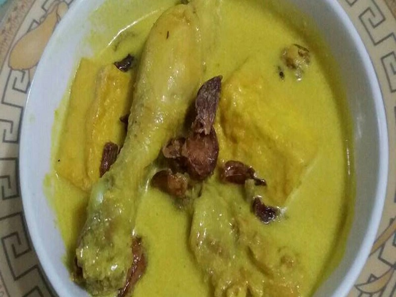 Resep Opor Ayam Tahu Bumbu Kuning