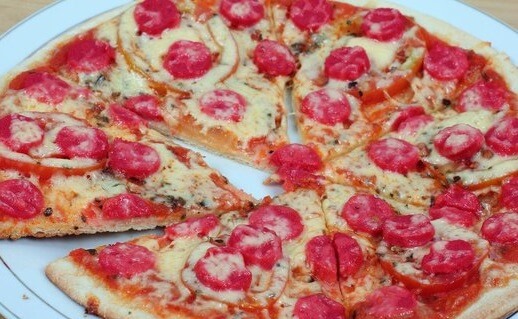 Resep Pizza Sosis