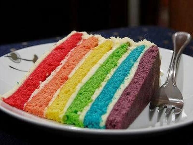 resep rainbow cake kukus untuk ulang tahun