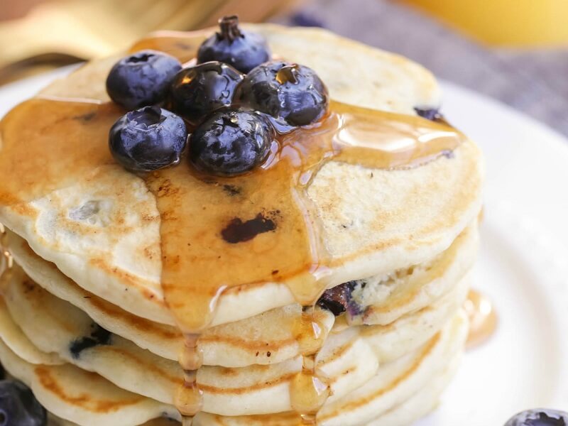 Resep Blueberry Pancake