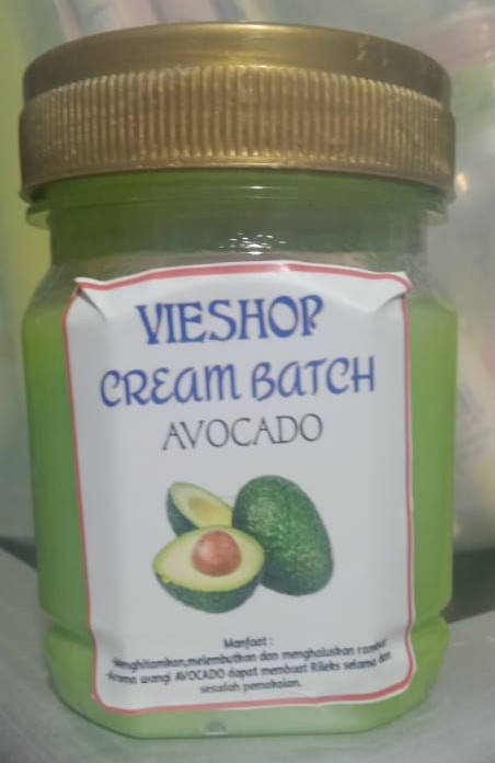 Cream Bath Rambut Avocado Vieshop